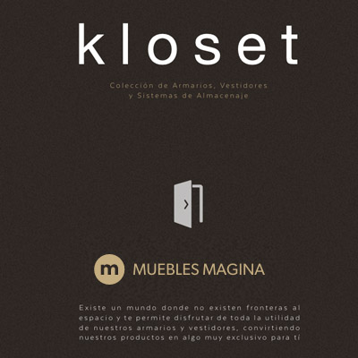 DORMITORIOS MUEBLES MAGINA-KLOSET