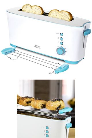 TOSTADOR CECOTEC TOAST&TASTE 03028 RANURA ANCHA