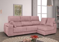 CHAISELONGUE 1200 EXTENSIBLE RECLINABLE +2 PUFF 