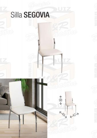 SILLAS PATA METALICA SEGOVIA F106