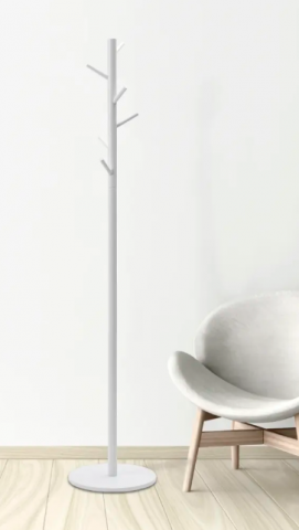 PERCHA DE PIE 71180 BLANCA F098 170CM