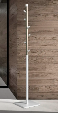 PERCHA DE PIE 428 BLANCA F027 180CM