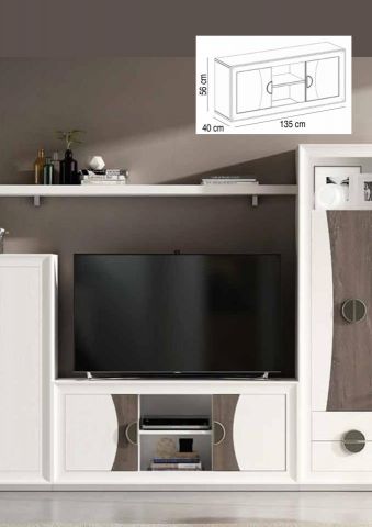 MESA TV 2 PUERTAS MEGA