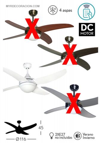 VENTILADOR KLOD 117 Ø 