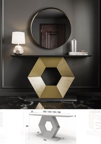 RECIBIDOR PATA HEXAGONAL MAXIMO II