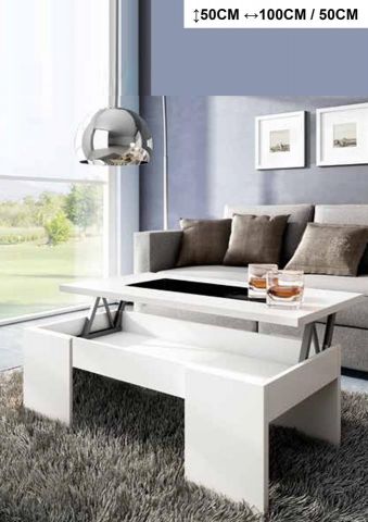 MESA ELEVABLE CON CRISTAL ROL