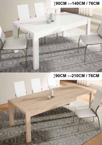 MESA COMEDOR EXTENSIBLE ECO ROL