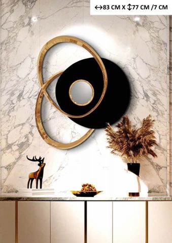 DECORACIÓN DE PARED DORADO SCHULLER 