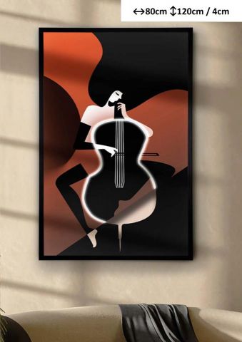 CUADRO VERTICAL VIOLONCHELO SCHULLER